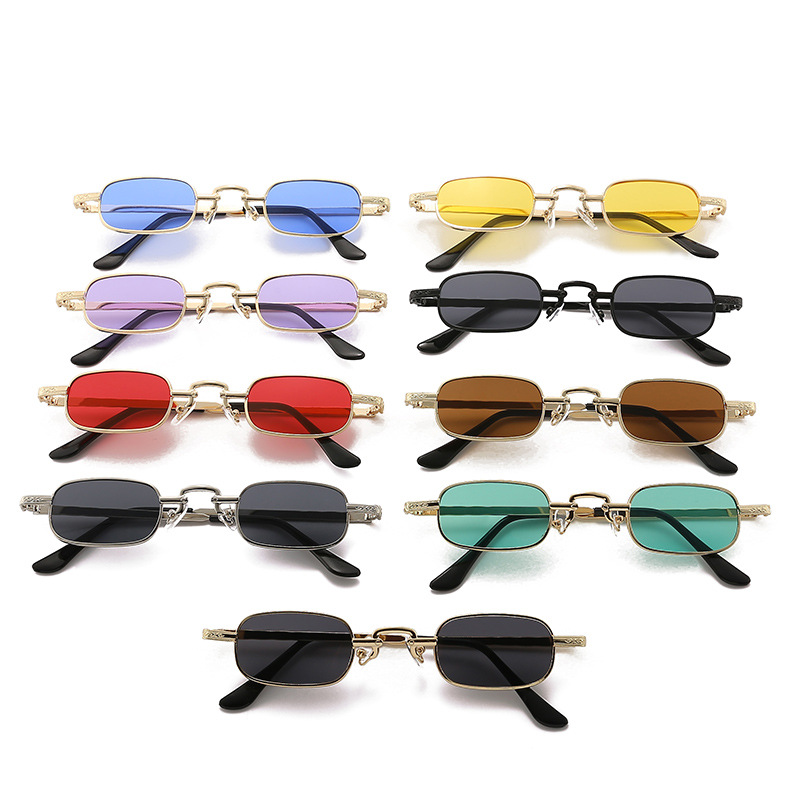 Photo Booth Frame - New Small Frame Square Sunglasses Trendy