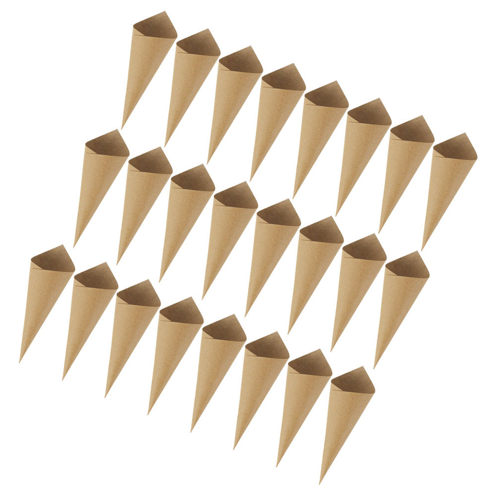 Papercraft Supply Confetti - 90Pcs Paper Confetti Petal Cones Foldable