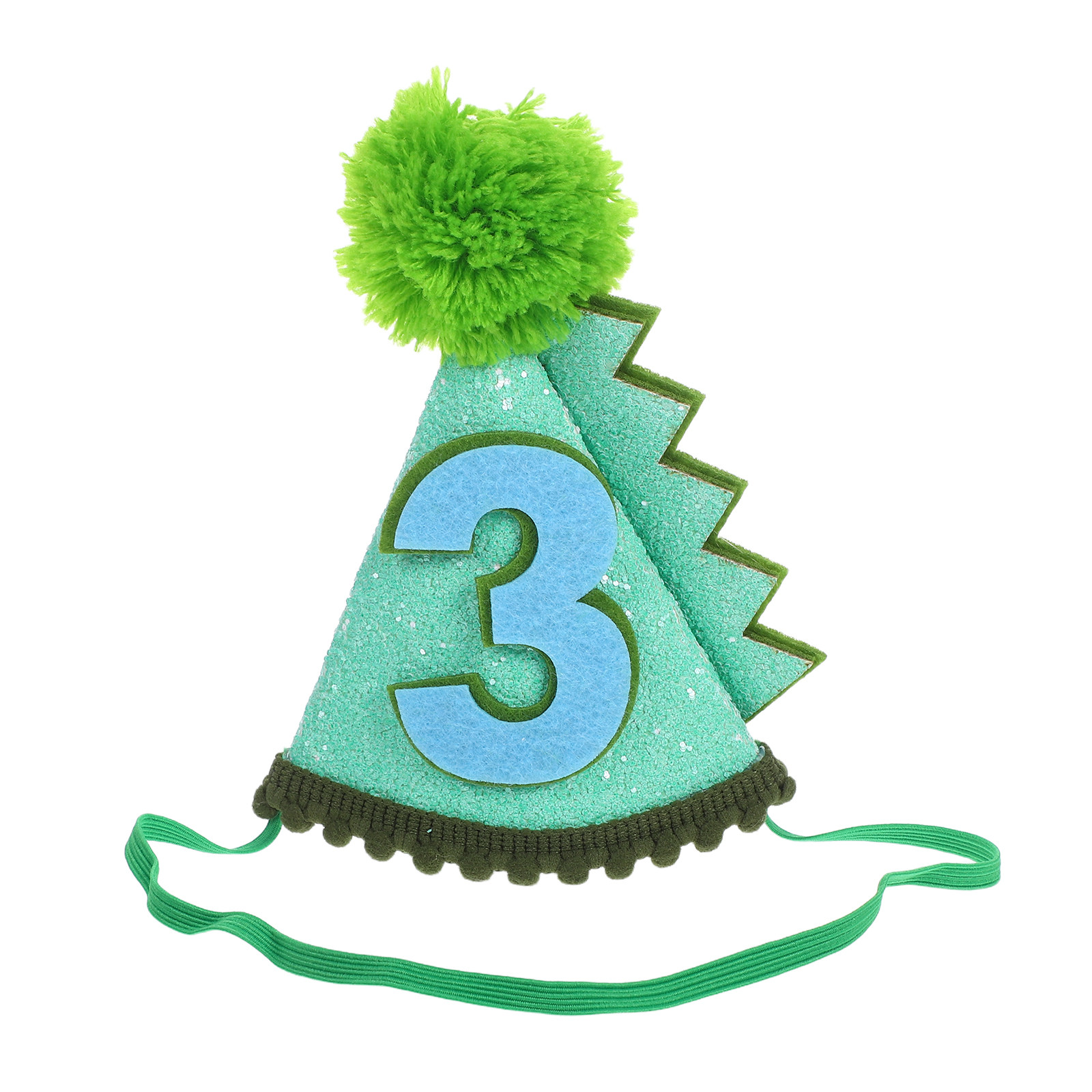 Party Hat Cone - Kids Dinosaur Birthday Hat Cone Shaped