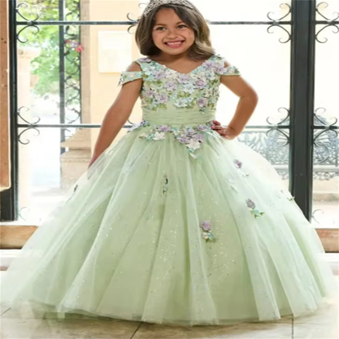 Customized Luxury Flower Girl  - Birthday Sash Glitter recension och pris
