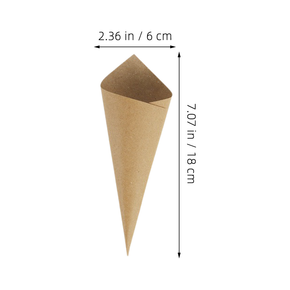 90Pcs Paper Petal Cones Foldab - Papercraft Supply Confetti recension och pris