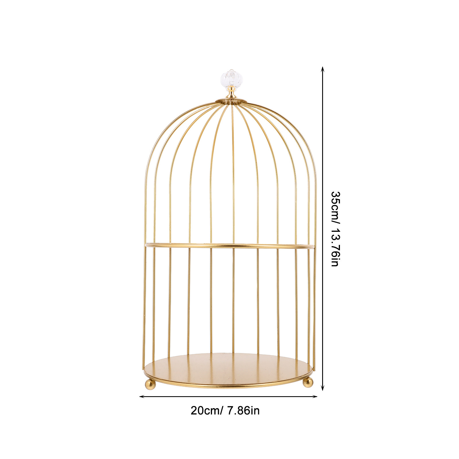 Birdcage 2 Tier Cupcake Stand  - Cupcake Stand Tier recension och pris