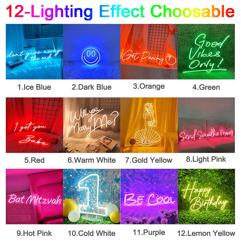 Custom Name Neon Sign Dimmable - Neon Sign Party recension och pris