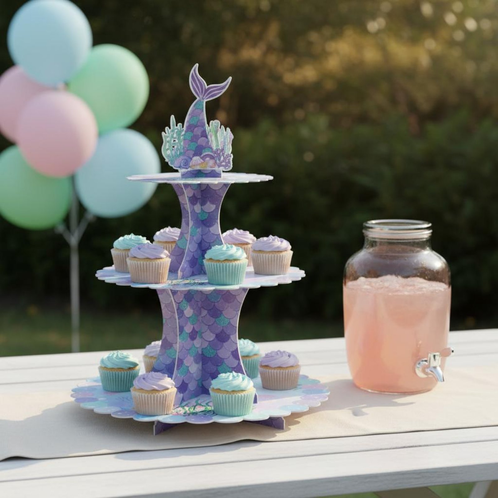 3-Tier Cardboard Cupcake Stand - Cupcake Stand Tier recension och pris