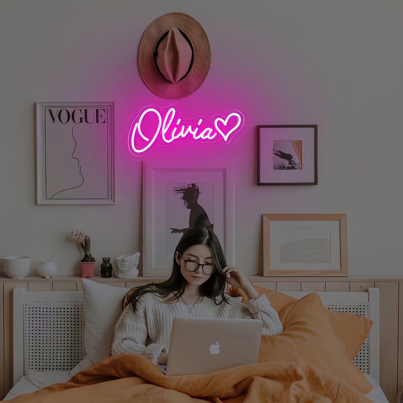 Custom Neon LED Wall Sign with - Neon Sign Party recension och pris