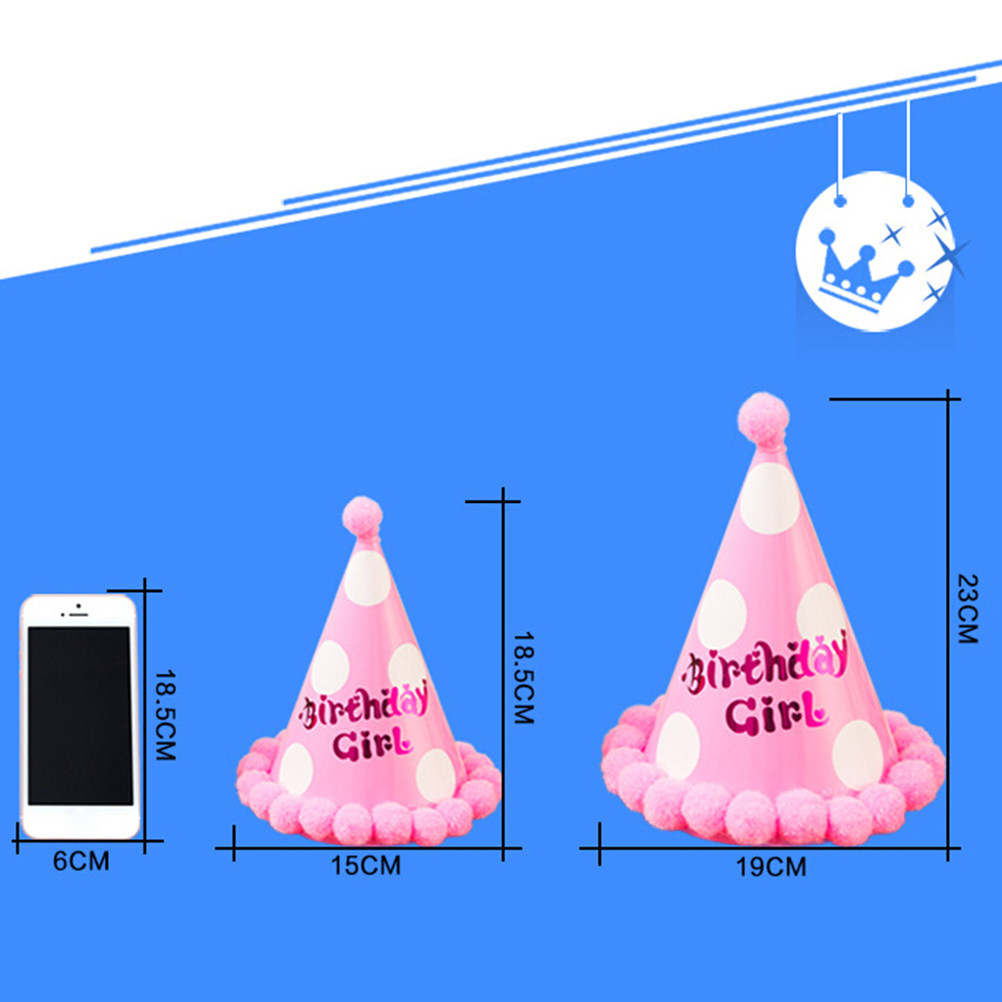 12Pcs Birthday Hats Party Cone - Party Hat Cone recension och pris