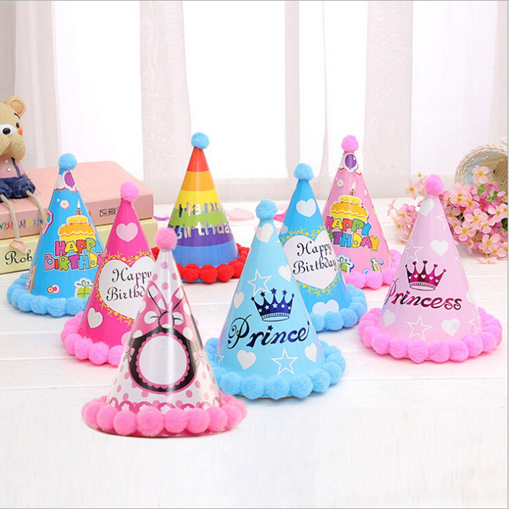 12Pcs Birthday Hats Party Cone - Party Hat Cone recension och pris