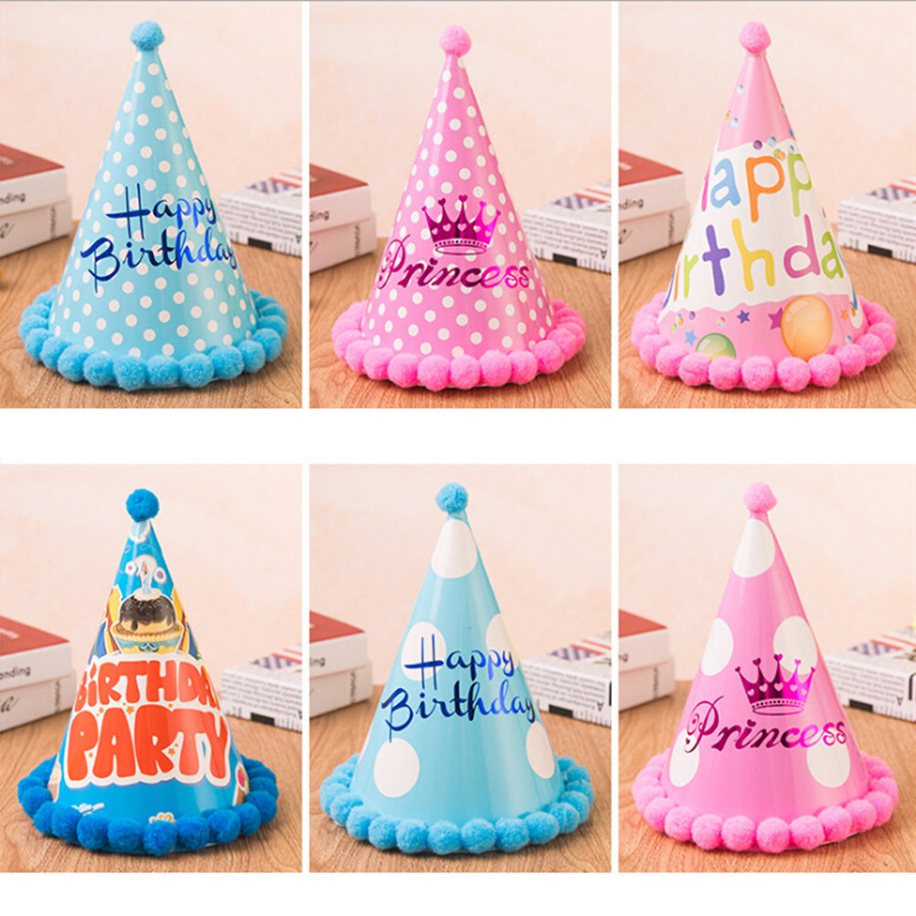 12Pcs Birthday Hats Party Cone - Party Hat Cone recension och pris