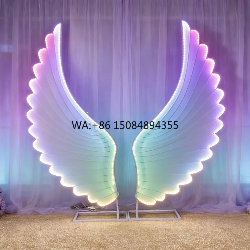 Glowing Angel Wings Light Prop - Neon Sign Party recension och pris