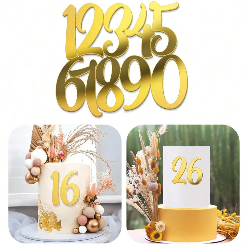 1set Golden Mirror Acrylic A-Z - Event Z recension och pris