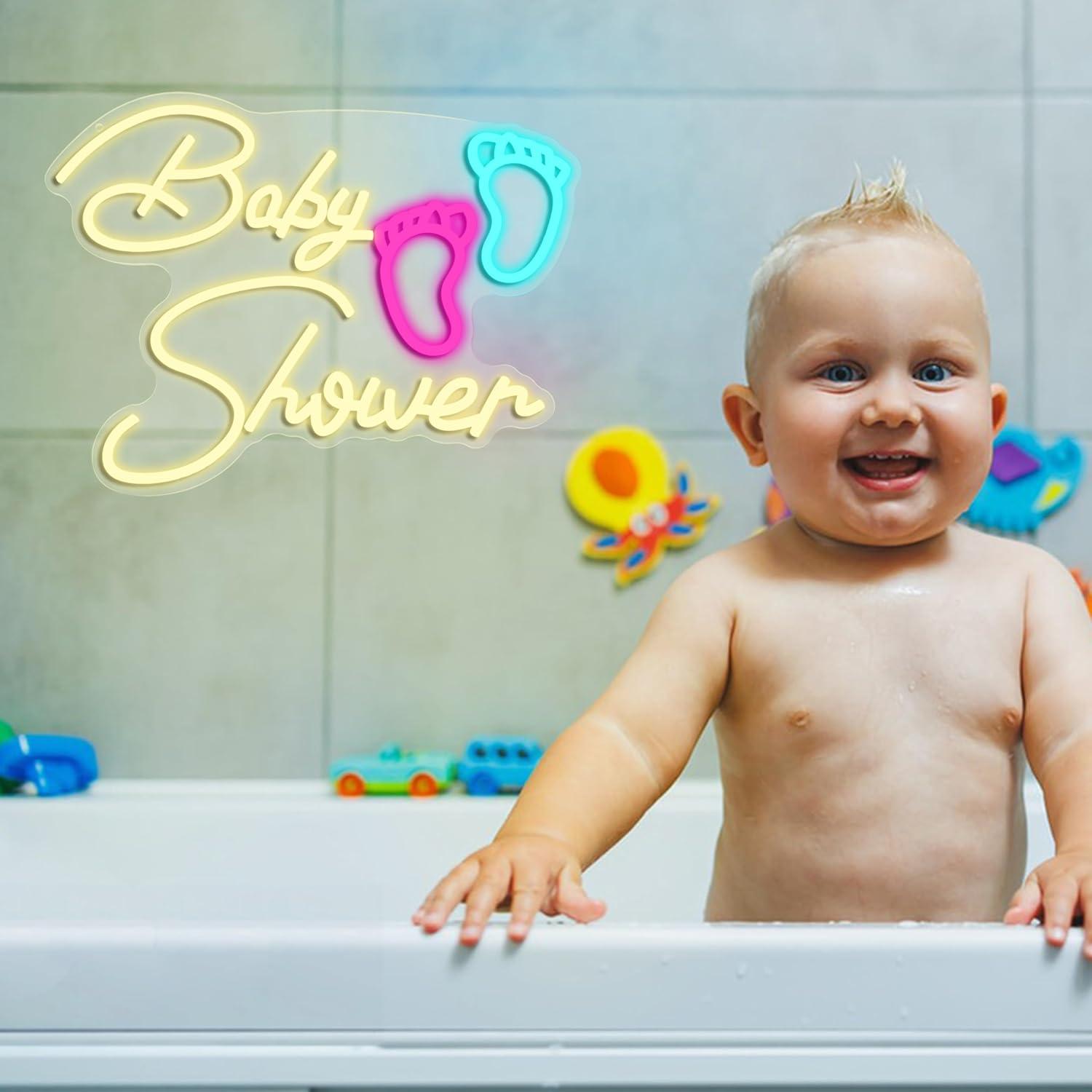 Baby Shower Neon Sign Oh Baby  - Neon Sign Party recension och pris