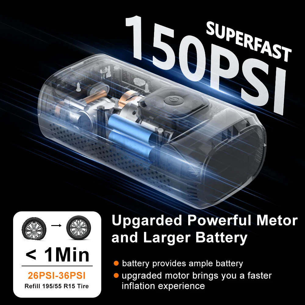 150Psi Portable Electric Air P - Led Balloon Light recension och pris