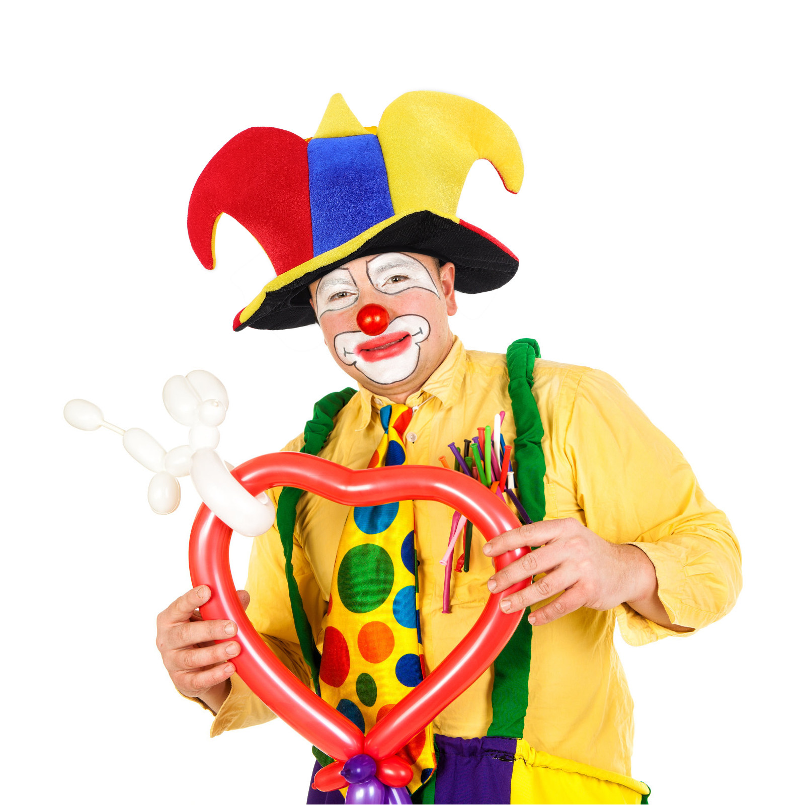 Funny Clown Hat Adult Carnival - Party Hat Cone recension och pris