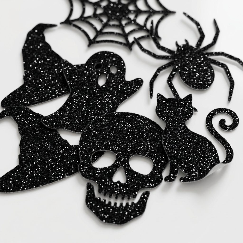 Halloween Confetti 120Pcs Glit - Papercraft Supply Confetti recension och pris