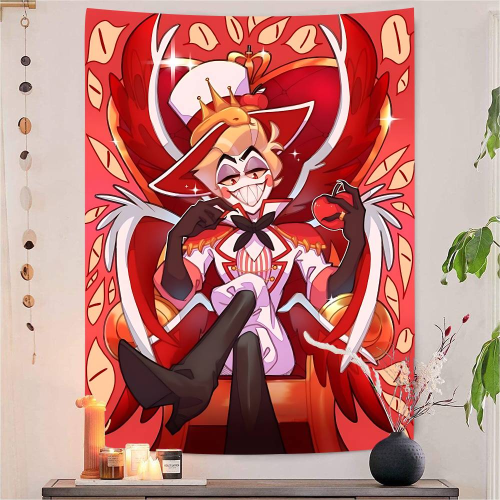 Alastor H-Hazbin Hotel Photogr - Dessert Table Backdrop recension och pris