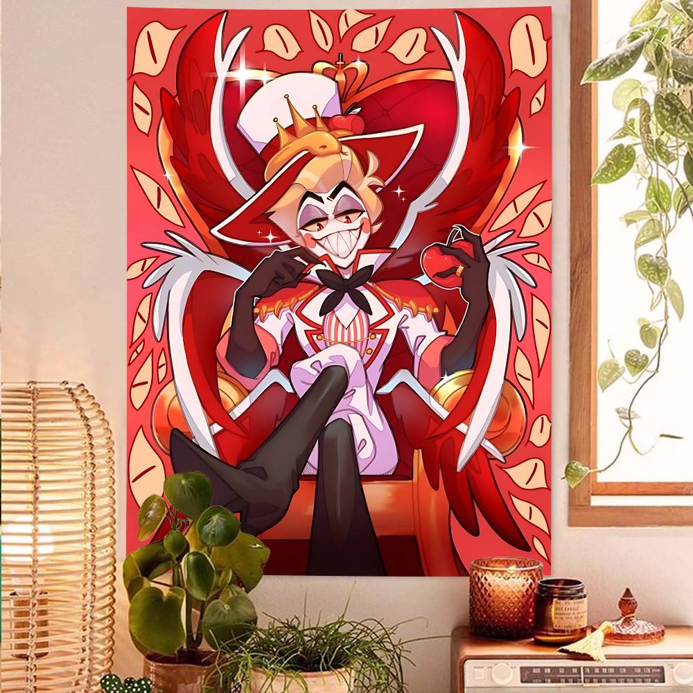 Alastor H-Hazbin Hotel Photogr - Dessert Table Backdrop recension och pris