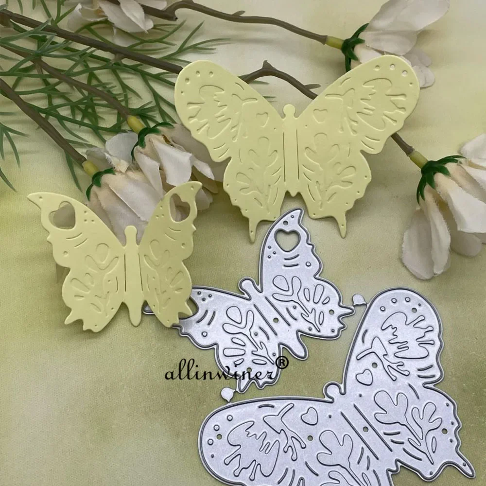 Layered Butterfly Die Cuts Ins - Papercraft Supply Invitation recension och pris