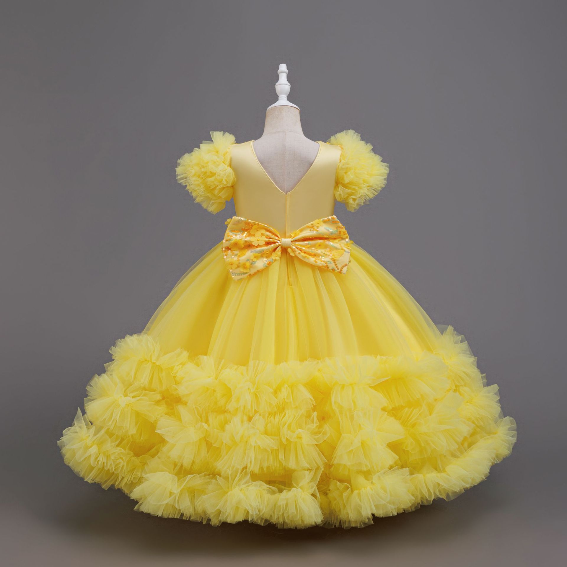 Girls Summer Yellow Sequin Wed - Glitter Tablecloth recension och pris